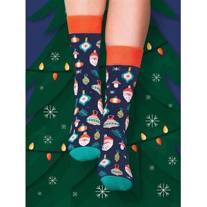 Nadwyraz.com Skarpety długie Bombki 39-42