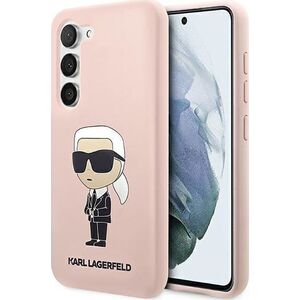 Karl Lagerfeld Karl Lagerfeld Silicone NFT Ikonik - Etui Samsung Galaxy S23+ (różowy)