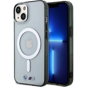 BMW BMW Silver Ring MagSafe - Etui iPhone 14 Plus (Przezroczysty)