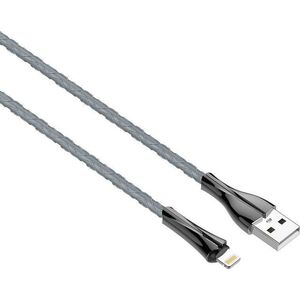Kabel USB LDNIO USB-A - Lightning 2 m Szary (LS462 lightning)