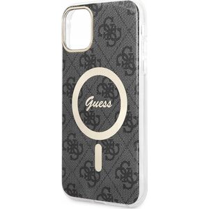 Guess Etui Guess GUHMN61H4STK Apple iPhone 11 czarny/black hardcase 4G MagSafe