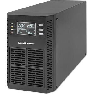 Dysan Zasilacz awaryjny UPS Qoltec 1kVA | 1000W | Power Factor 1.0 | LCD | EPO | USB | On-line