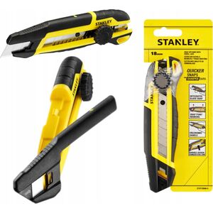 Stanley STANLEY NOŻYK 18mm Z SYSTEMEM ODŁAMYWANIA KÓŁKO BLOKUJĄCE