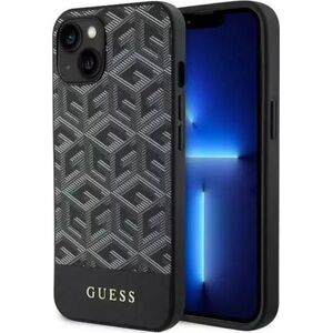 Guess Etui na telefon Guess GUHMP14MHGCFSEK do Apple iPhone 14 Plus 6.7" czarny/black hardcase GCube Stripes MagSafe