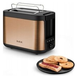 Toster Tefal Tefal Coppertinto TT430G10 Toaster, 850 W, black/copper, Gold | TEFAL