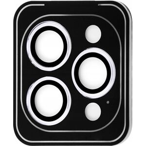 Osłona Szkło Hartowane 9h Na Obiektyw Aparat Do Iphone 15 Pro / 15 Pro Max - Srebrny / Cppaip15pm06