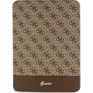 Etui na tablet Guess Etui Guess GUFC11PS4SGW Apple iPad 10.9 2022 (10. generacji) brązowy/brown 4G Stripe Allover