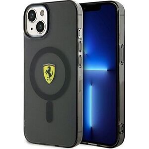 Ferrari Ferrari Translucent MagSafe - Etui iPhone 14 Plus (Czarny)