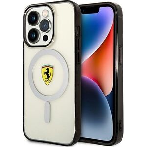 Ferrari Ferrari Outline Magsafe - Etui iPhone 14 Pro Max (Przezroczysty)