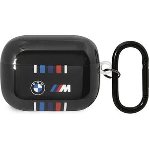BMW BMW BMAP22SWTK AirPods Pro cover czarny/black Multiple Colored Lines