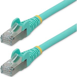 StarTech StarTech.com NLAQ-50C-CAT6A-PATCH kabel sieciowy Kolor Aqua 0,5 m S/FTP (S-STP)