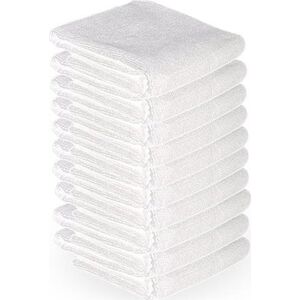 Activeshop Ręcznik z microfibry 73 x 40 cm 10 szt.biały