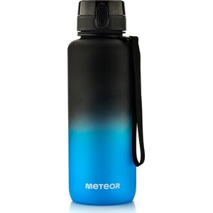 Meteor Bidon sportowy Meteor 1500 ml czarny/niebieski Uniwersalny
