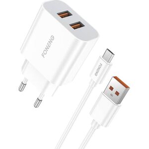 Ładowarka Foneng Ładowarka dual USB Foneng EU45 Micro