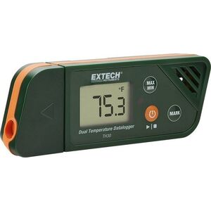 Extech Kompaktowypodwójny rejestrator danych temperatury, TH30