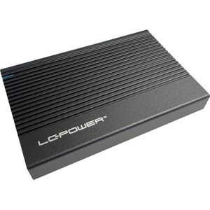 Dysk zewnętrzny HDD LC-Power HDD ACC LC-Power LC-25U3-C Black 2,5 USB-C 3.2
