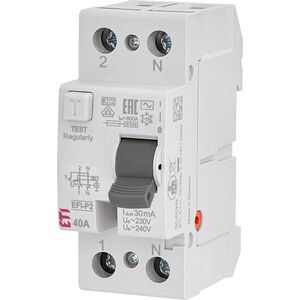 ETI Wyłącznik różnicowoprądowy EFI-P2 AC 40/0.03