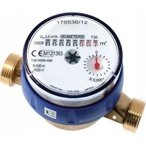 BMETERS Wodomierz GSD8-RFM zimna woda 1/2 AF 2,5m3/h klasa C