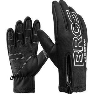 RockBros Rękawiczki rowerowe Rockbros S091-4BK (czarne)