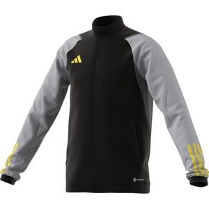 Adidas Bluza dla dzieci adidas Tiro 23 Competition Training czarno-szara HU1313 164cm