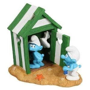 Aqua Nova Aqua Della Ozdoba Smerf W Chatce 14x11x14cm
