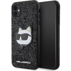 Karl Lagerfeld Etui Karl Lagerfeld KLHCN61G2CPK Apple iPhone 11/XR czarny/black hardcase Glitter Choupette Patch