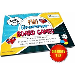 Creativo Fun Grammar Board Games Level A2/B1 CREATIVO