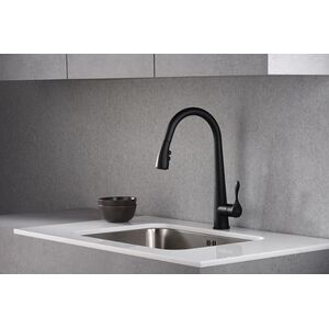 Bateria kuchenna Blue Water Stabili - czarny mat