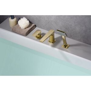Bateria wannowa Blue Water Bateria wannowa 3-otworowa MONACO MON-BWW.080 kolor ZŁOTY