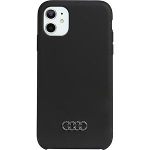 Audi Audi Silicone Case iPhone 11 / Xr 6.1" czarny/black hardcase AU-LSRIP11-Q3/D1-BK