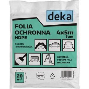 Folia malarska Deka FOLIA OCHRONNA HDPE 4X5 MG 0,005