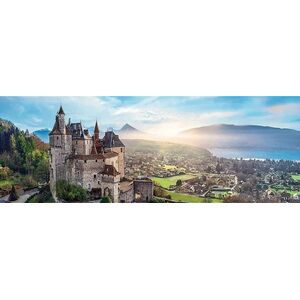 Trefl Puzzle 1000 element?w Panorama Zamek Menthon Francja