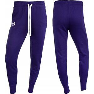 Under Armour Spodnie damskie Under Armour Rival Fleece granatowe 1356416 468 S