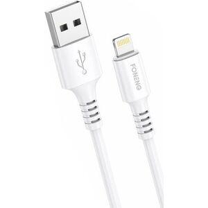 Kabel USB Foneng USB-A - Lightning 1 m Biały (X85 iPhone)