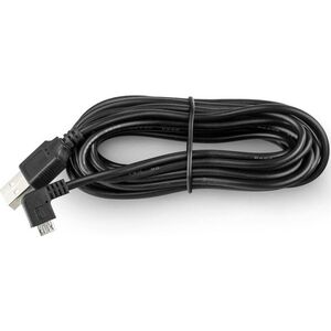 Kabel USB TrueCam USB-A - microUSB 3.5 m Czarny (TRCMICROUSBCABLEL)