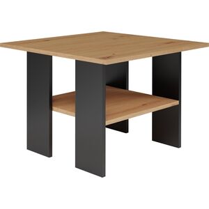 Lumarko Stolik Kawowy Ława Salon Moderna Dąb Artisan Czerń!