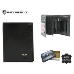 Peterson Portfel Męski Skórzany Ptn 22308-vt Black Lumarko!