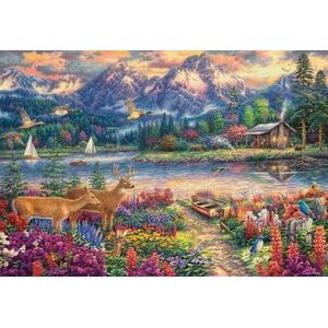 Castorland Puzzle 1500 element?w Spring mountain majesty