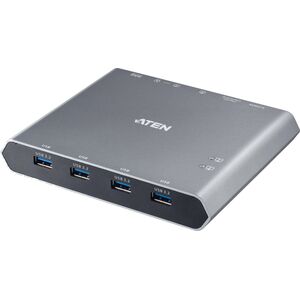 Aten Przełšcznik 2-Port 4K DP USB-C KVM Dock Switch with Power