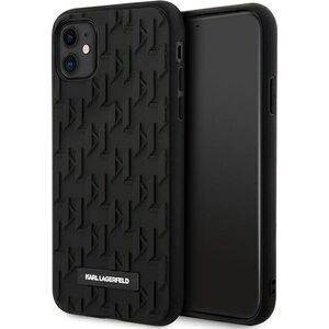 Karl Lagerfeld Etui Karl Lagerfeld KLHCN61RUPKLPK Apple iPhone 11/XR hardcase czarny/black 3D Monogram