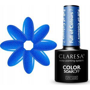 Activeshop CLARESA Lakier hybrydowy Full of colours 7 -5g