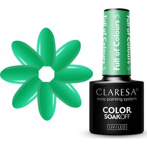 Activeshop CLARESA Lakier hybrydowy Full of colours 5 -5g