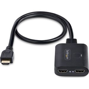 StarTech Kabel HDMI Startech HDMI-SPLITTER-4K60UP Czarny