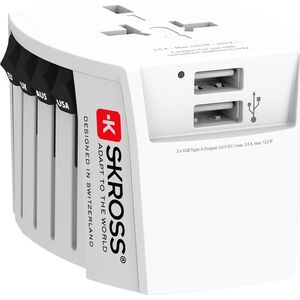 Adapter USB Skross SKROSS World Adapter MUV 2 x