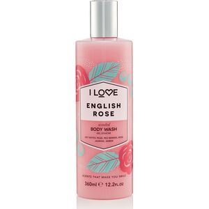 I love I Love, English Rose, Hydrating, Shower Gel, 360 ml Unisex