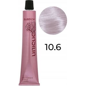 Subrina Professional Subrina Professional, Unique, Permanent Hair Dye, 10/6 Intense Violet Bright Blonde, 100 ml For Women