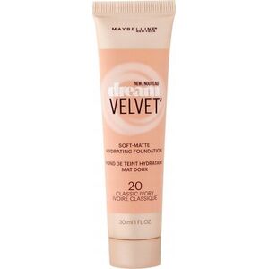 Maybelline  Maybelline, Dream Velvet, Soft Matte, Cream Foundation, 20, Classic Ivory, 30 ml For Women