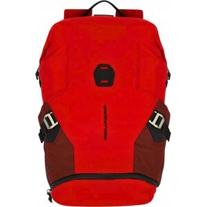 Plecak turystyczny Piquadro Piquadro, Piquadro, Nylon, Backpack, Red, Laptop And Ipad Wallet Key Holder, Unisex Unisex
