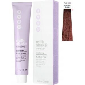 Milk Shake Milk Shake, Creative, SLS/SLES-Free, Permanent Hair Dye, 6.66R Red Dark Blond, 100 ml For Women