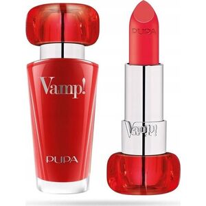 Pupa Pupa, Vamp!, Paraben-Free, Volume, Cream Lipstick, 307, Coral Island, 3.5 g For Women